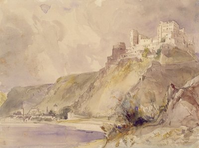 Rheinfels and St. Goar by William Callow